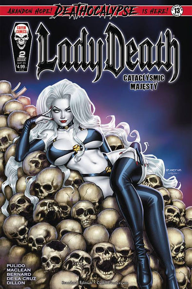 Lady Death Cataclysmic Majesty (2022) #02 (of 2) (Collette Turner Variant)