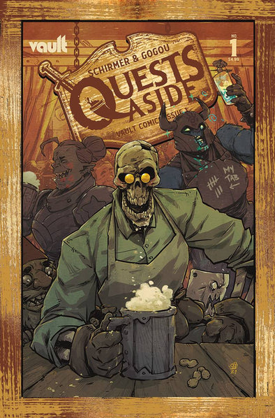 Quest Aside (2022) #01 (Michael Dialynas Variant)