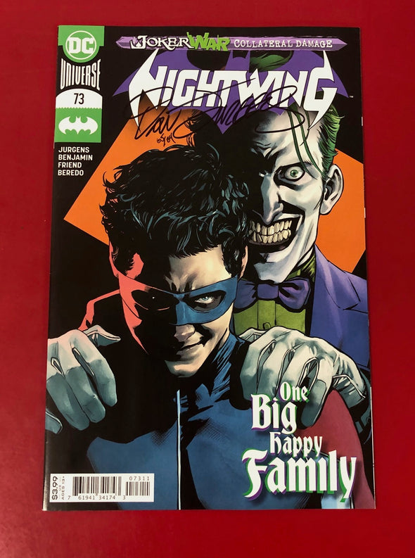 Nightwing (2016) #73 (DF Signed by Dan Jurgens +COA