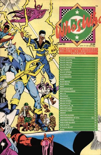 Who's Who The Definitive Directory of the DC Universe (1985) #3