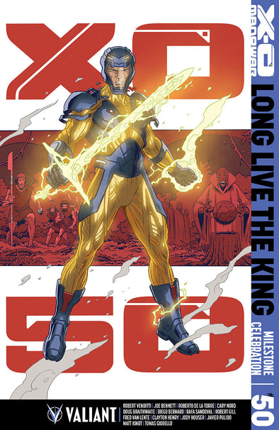 X-O Manowar (2012) #50 (Paolo Rivera Variant)