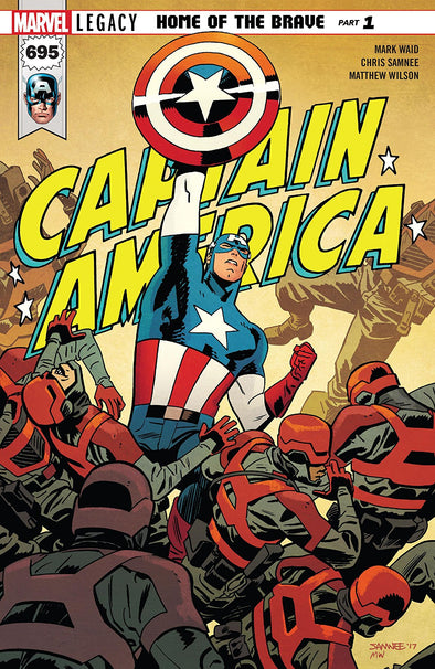 Captain America (2017) #695