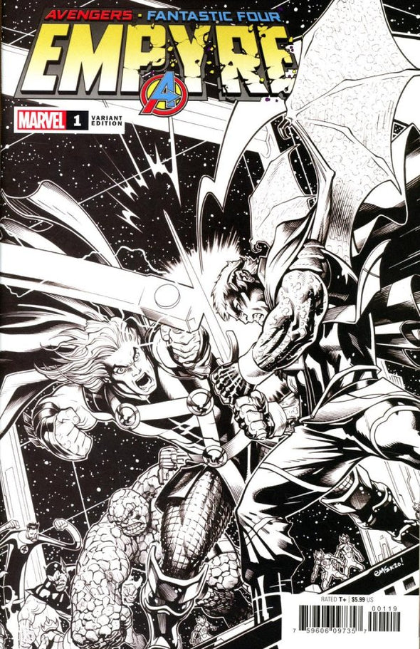 Empyre (2020) #01 (Ed McGuinness B&W Variant)