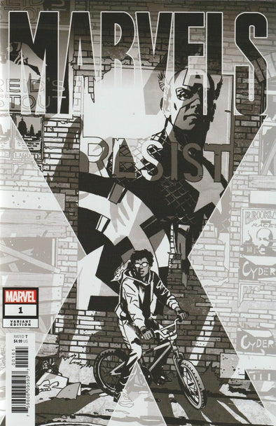 Marvels X (2020) #01 (John Paul Leon B&W Variant)