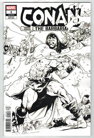 Conan the Barbarian (2019) #01 (Party Sketch Variant)