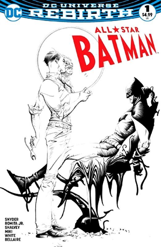 All-Star Batman (2016) #01 (DF Jae Lee B&W Variant)