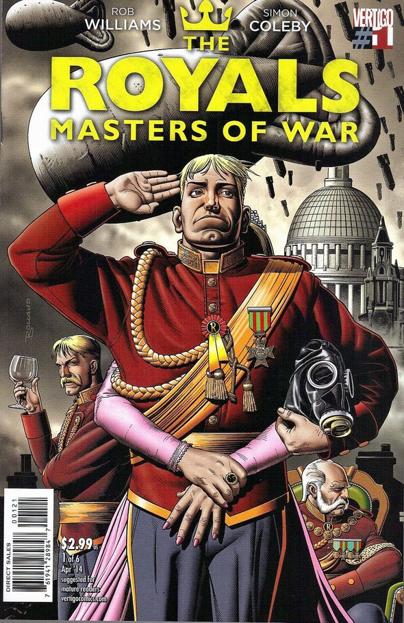 Royals Masters of War (2014) #01 (of 6) (Brian Bolland Variant)