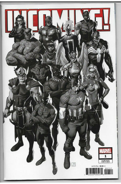 Incoming (2019) #01 (Launch Party Sketch Variant)
