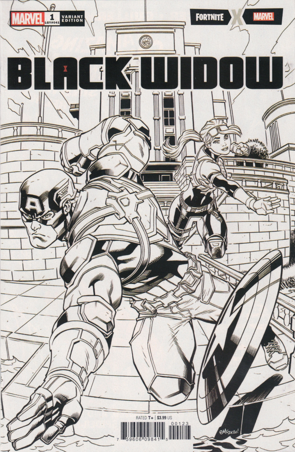 Black Widow (2020) #01 (Fortnite B&W Variant)