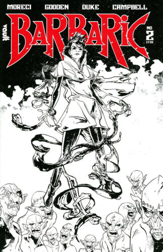 Barbaric (2021) #02 (B&W Edition)